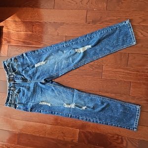 Indigo Rein Girls Sz 12 Blue Distressed Jeans. NWOT
